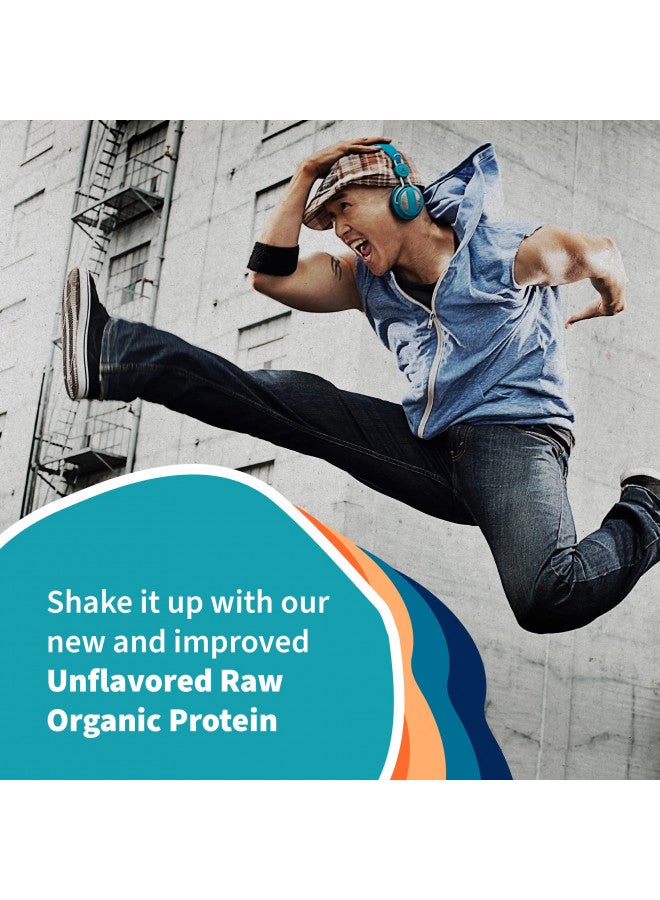 Garden of Life Organic Vegan Unflavored Protein Powder 22G Complete Plant Based Raw Protein And Bcaas Plus - Image 4