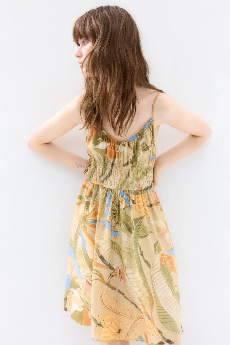 H&M Smocked strappy dress