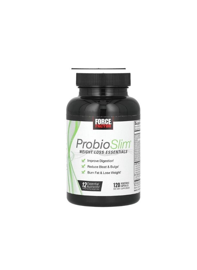 Force Factor ProbioSlim Welght Loss Essentials - 120 Capsules  - Image 1