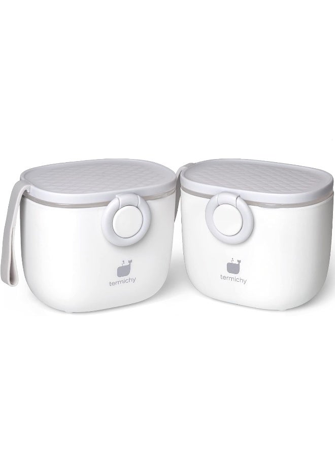 Termichy Baby Formula Dispenser, Portable Formula Dispenser Container with Scoop and Carry Handle for Travel Outdoor Activities for Baby Infant, 500ml - Image 1
