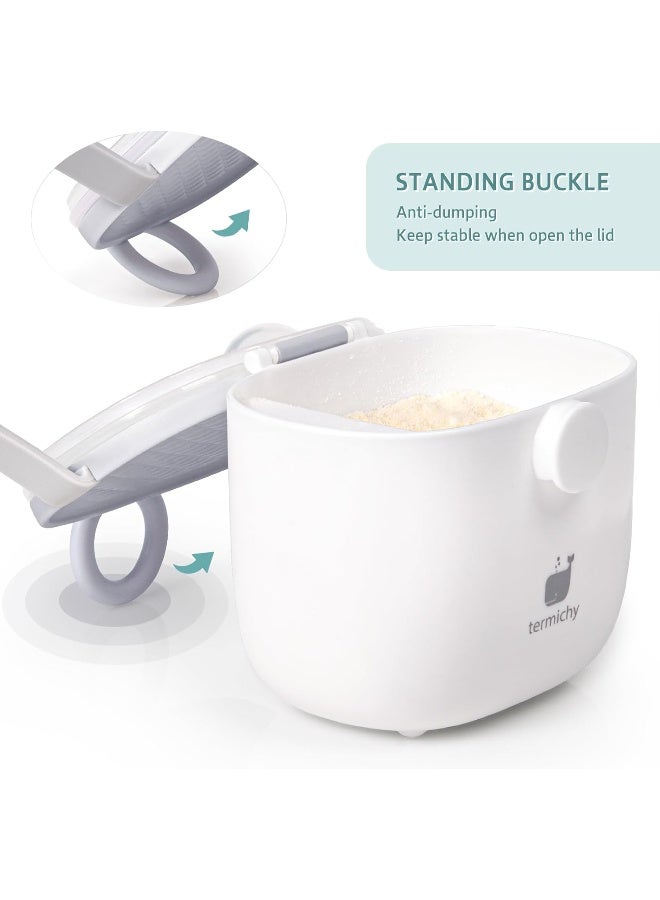 Termichy Baby Formula Dispenser, Portable Formula Dispenser Container with Scoop and Carry Handle for Travel Outdoor Activities for Baby Infant, 500ml - Image 5