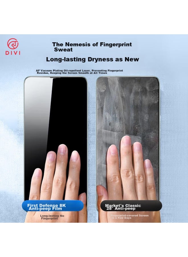Divi Privacy Screen Protector For Huawei Pura70pro, Anti-peeping Film For 70pro+/ultra, Hydrogel Film, Anti-spy, Full Coverage, Non-tempered Glass, Shatterproof Protective Film - Image 4
