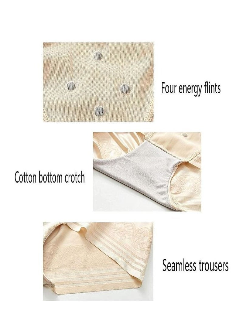 Corset to flatten the waist, buttocks and abdomen, body shaping, sculpting and slimming underwear for women Color Beige Size XXXL - Image 3