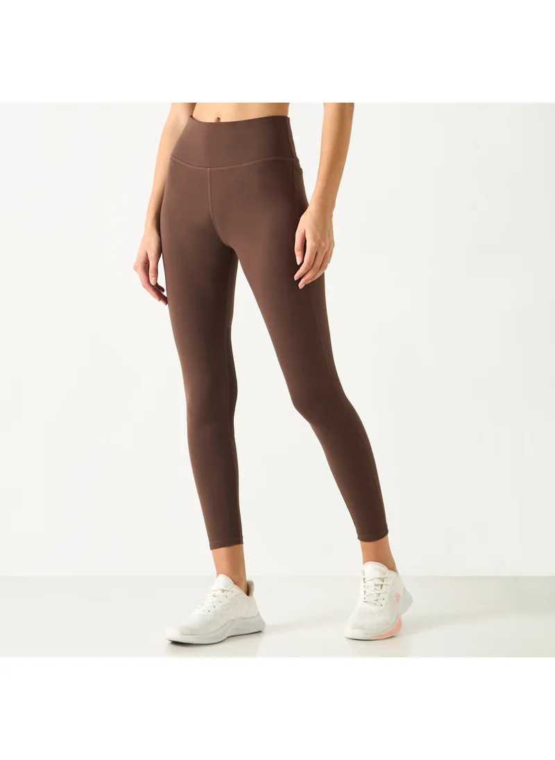 ADOT by Splash Pocket Detail Leggings with Elasticated Waistband