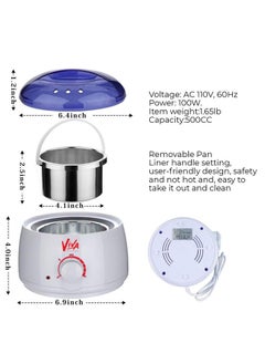 Viva Single Wax Warmer Small - Compact and Efficient Wax Heater for Home and Professional Use - pzsku/ZD5DB9448B247E3E7D43CZ/45/_/1733815215/780dda59-8ae6-43b1-b6dd-c8e5d6735a5b