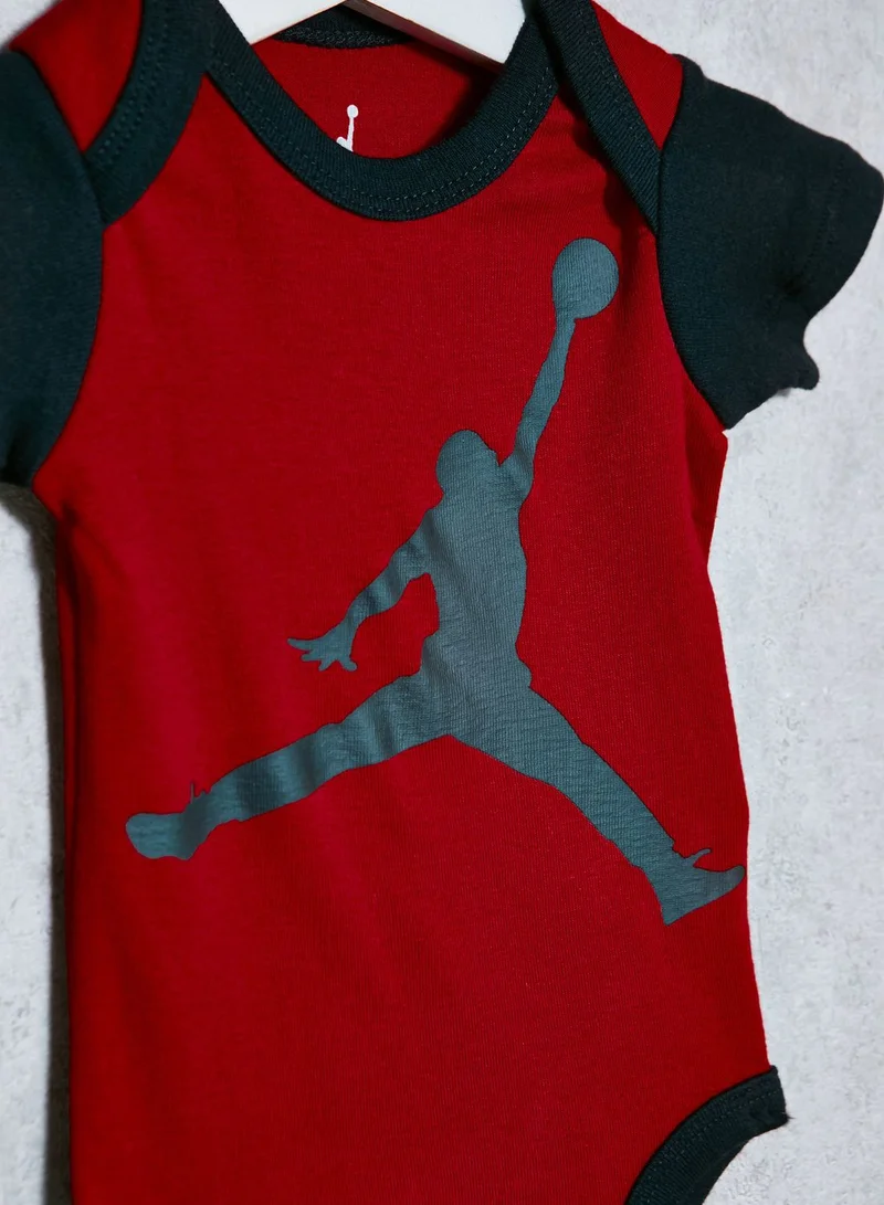 Jordan Infant Jordan Jumpman Romper + Bib + Hat Set