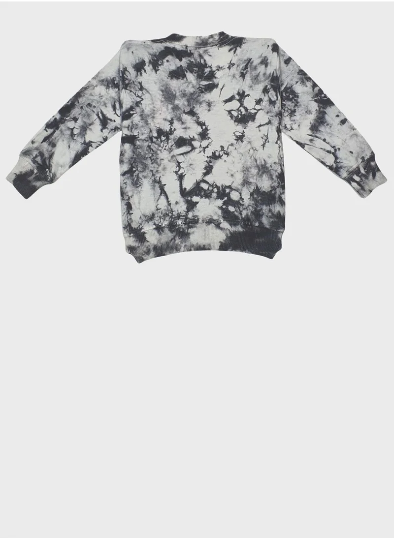 بولد اند كو Kids Tie Dye Sweatshirt