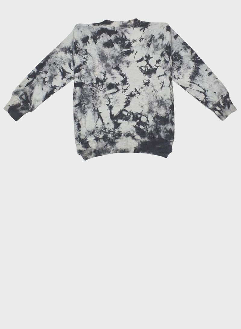 BOLD&KO Kids Tie Dye Sweatshirt  - Image 2