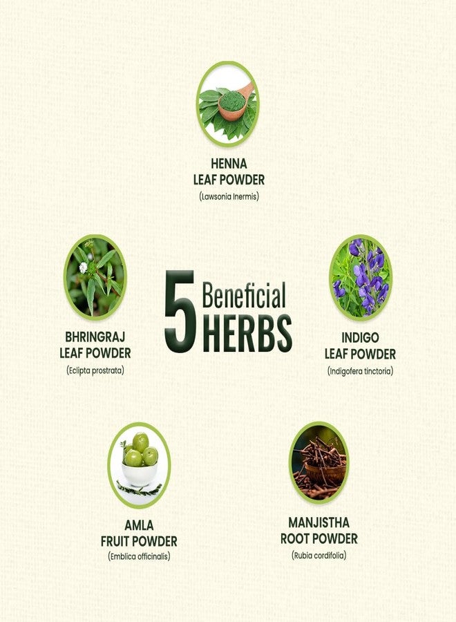 Radico 100% Organic Ammonia free chemical free hair color (Dark Brown & soft black) - Image 3