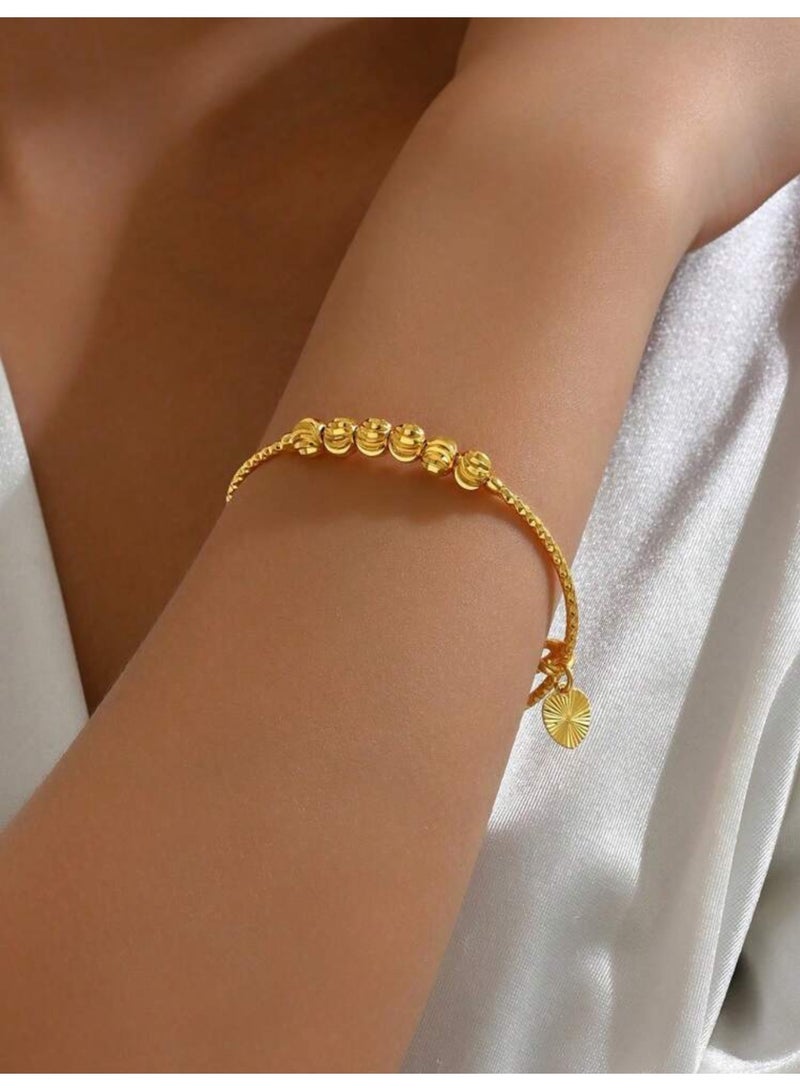 GOLDMAX 21k Gold Plated Bangle For Women - Image 3