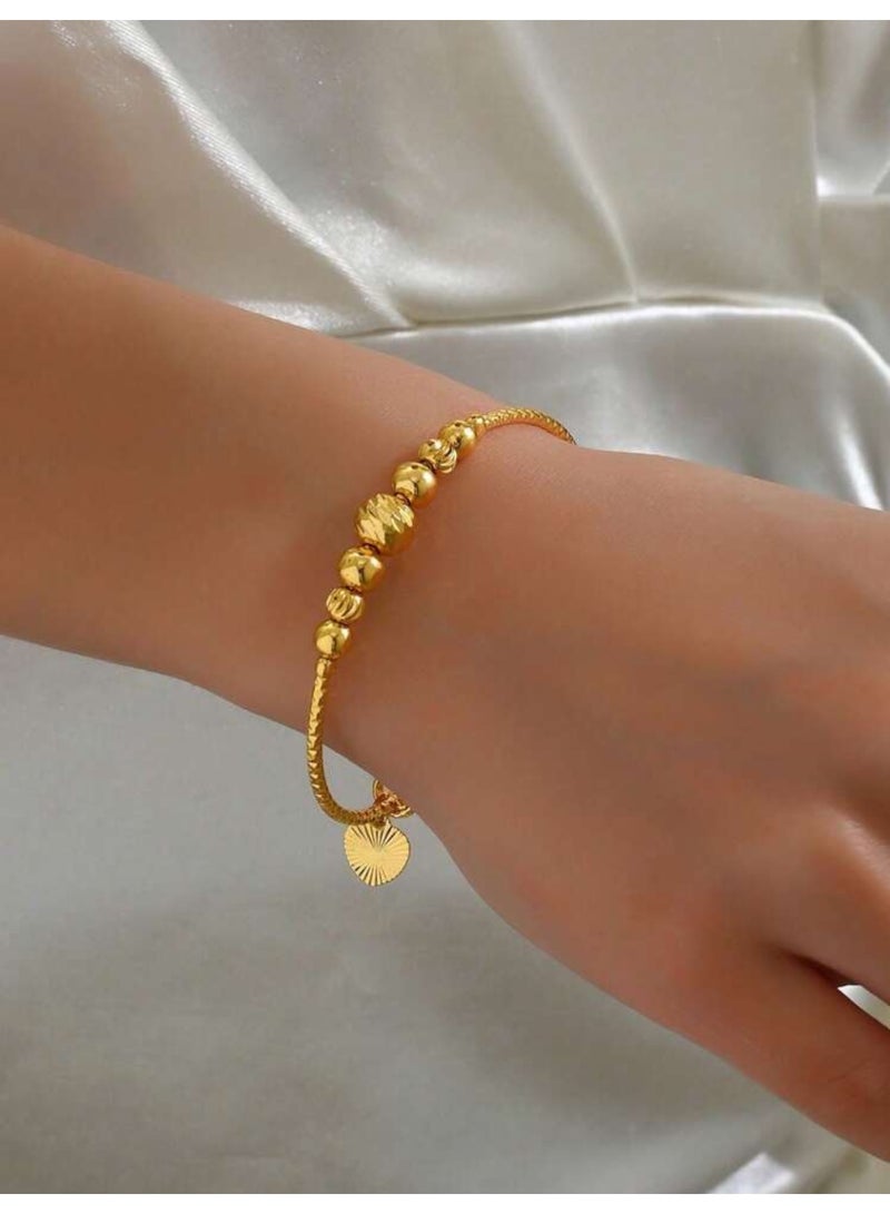 GOLDMAX 21k Gold Plated Bangle For Women - Image 4