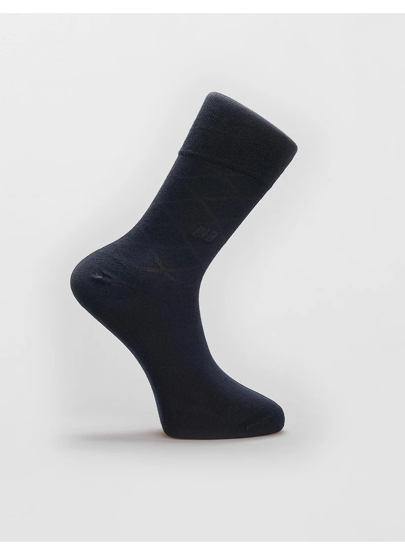 كاباني Set of 6 Boxed Navy Blue Men's Socks