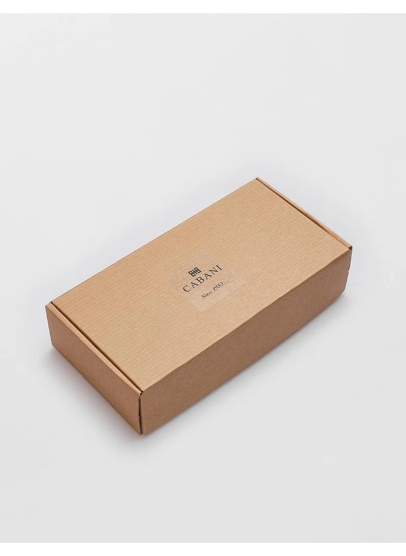كاباني Set of 6 Boxed Navy Blue Men's Socks