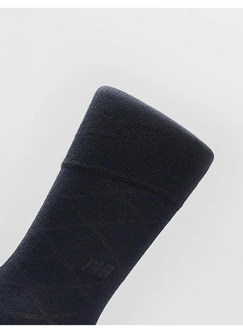 كاباني Set of 6 Boxed Navy Blue Men's Socks