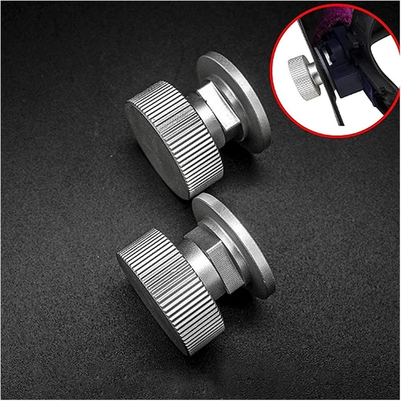 Welding hood fasteners 3Pcs Welding Hood Pipeliner Helmet Fasteners, Aluminum Headgear Replacement Parts Accessories Screws(Red) - Image 3