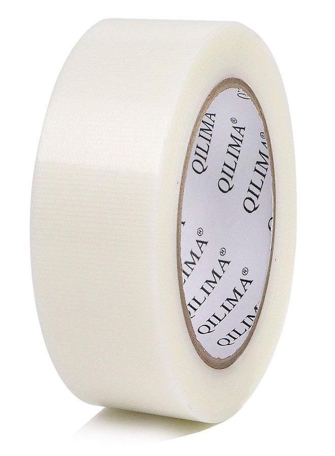 QILIMA Duct Tape Heavy Duty, Professional Grade Duct Tape for Photographers, No Residue,Industrial, Professional Use, 2 Inch X 28 Yards, Clear - Image 1