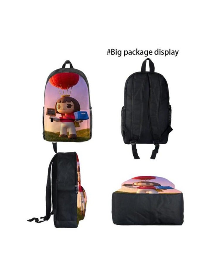 Universal cartoon new three-piece schoolbag - 346