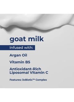 Kiss My face Kiss My Face Goat Milk Body Wash - Lavender & Jasmine Body Wash with Goat Milk and Argan Oil - 16 Ounce Bottle (Lavender & Jasmine, Pack of 1)  - Image 2