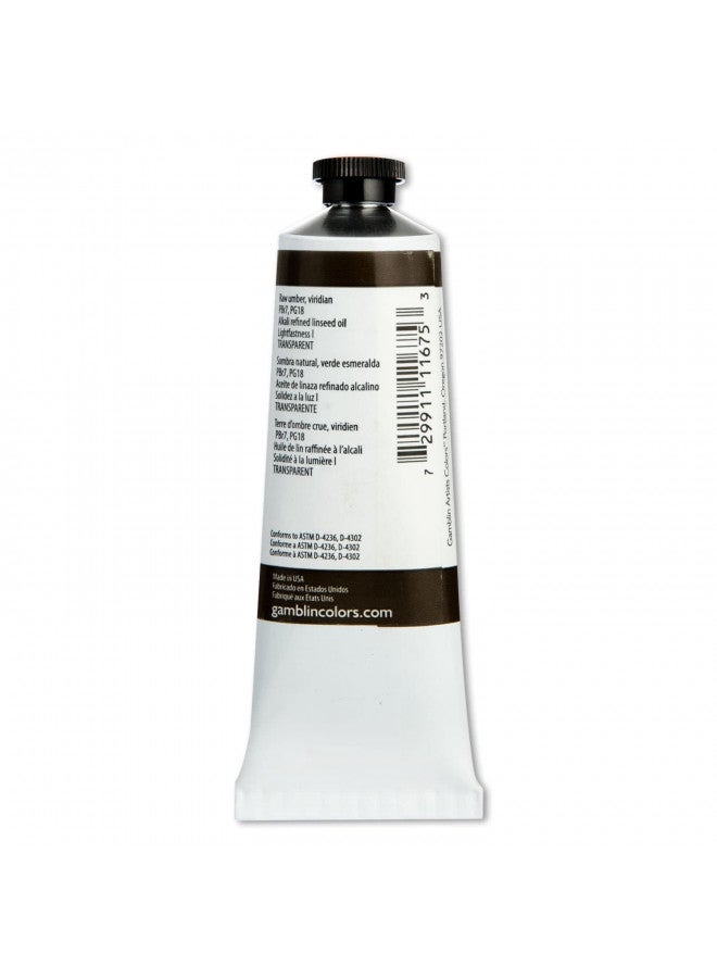 Gamblin Artist's Oil Colors terre verte 37 ml - Image 3