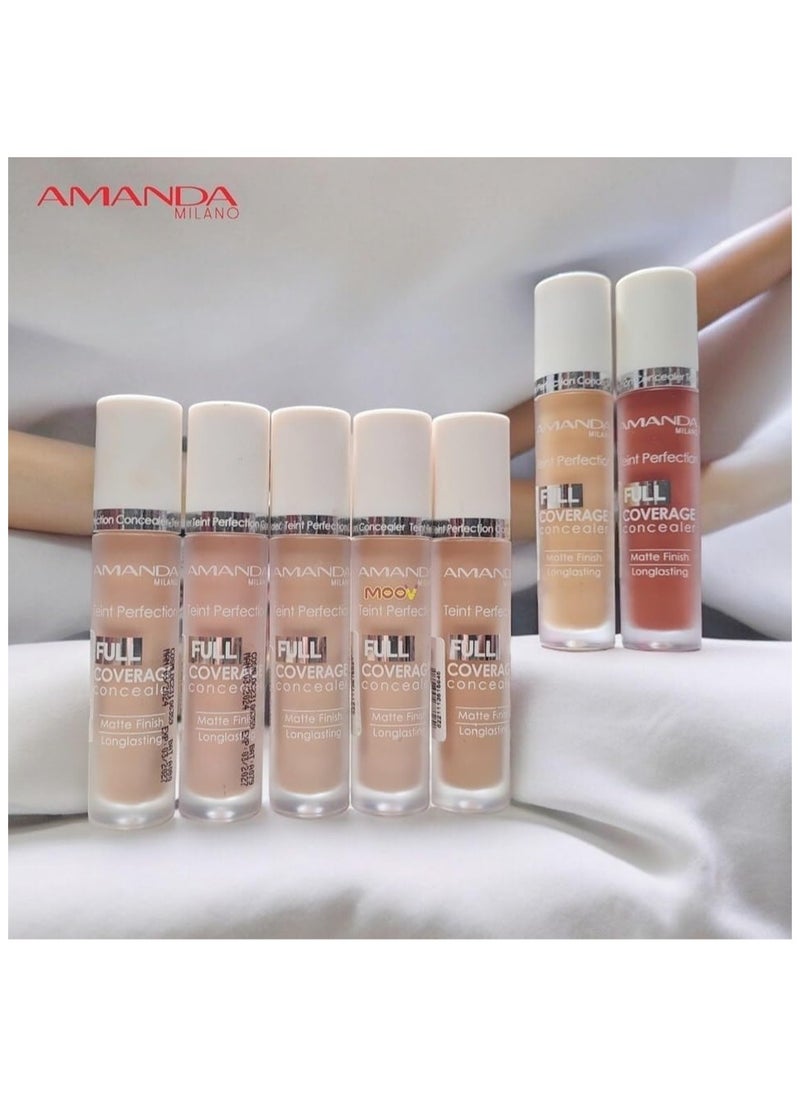 Amanda Milano - Amanda Teint Full Coverage Concealer Matte Finish Longlasting - 03 - Image 1