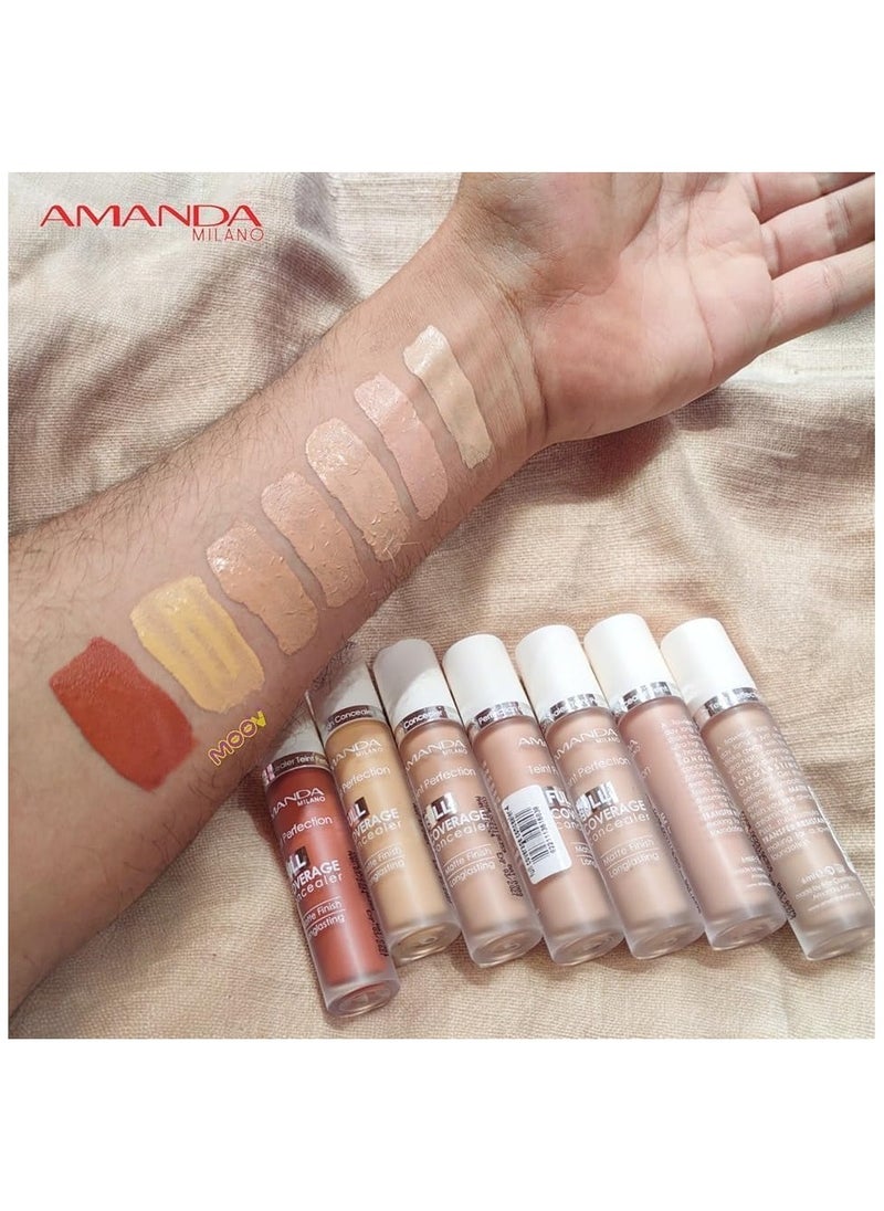 Amanda Milano - Amanda Teint Full Coverage Concealer Matte Finish Longlasting - 03 - Image 1