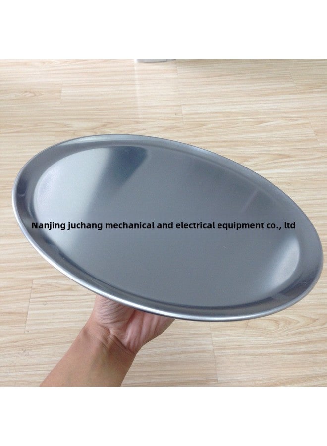Aluminum Alloy Pizza Pan 6-20 Inches Kitchen Specialized Food Tray 1.0mm Thickness Baking Tray For Daily Use-Specifications:6-20 Inch-Color:Silver - Image 4