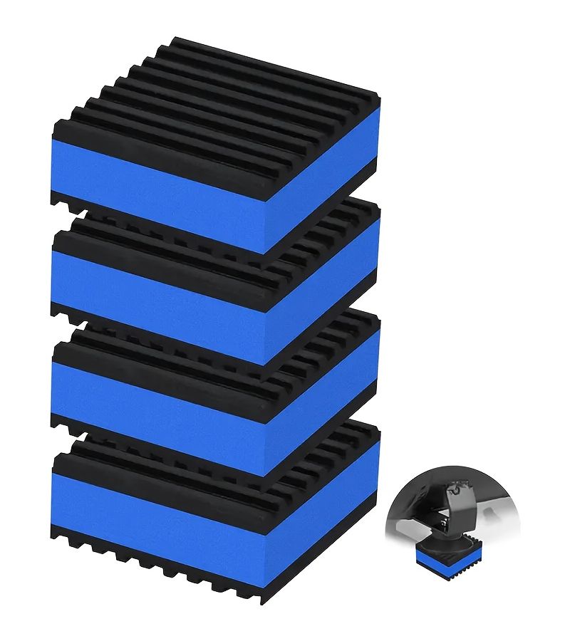 Heavy Duty Vibration Pads 4pcs 1.97 Inch for Air Compressor Washer HVAC - Image 1