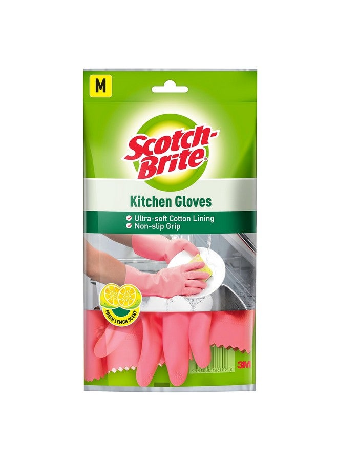 Scotch Brite Scotch-Brite ® Rubber Kitchen Gloves Medium