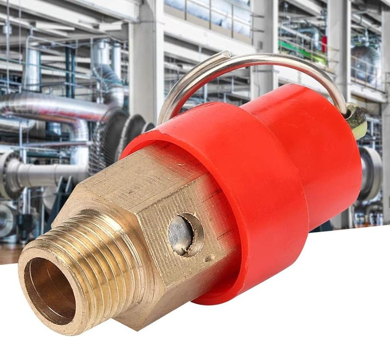 3 Pack 8KG Brass Safety Relief Valve G1 4 Thread For Air Compressor Pressure Release - Image 3