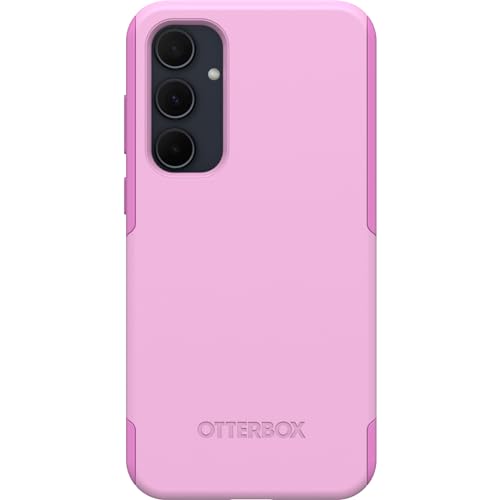 OtterBox Samsung Galaxy A35 5G Commuter Series Lite Case Run Wildflower Pink Slim Tough PocketFriendly with Open Access to Ports and Speakers no Port Covers - Image 1