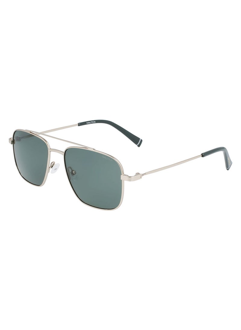 NAUTICA إطار معدني كامل من Navigator NAUTICA SUN N4649SP 5517 (712) باللون الذهبي غير اللامع  - Image 2