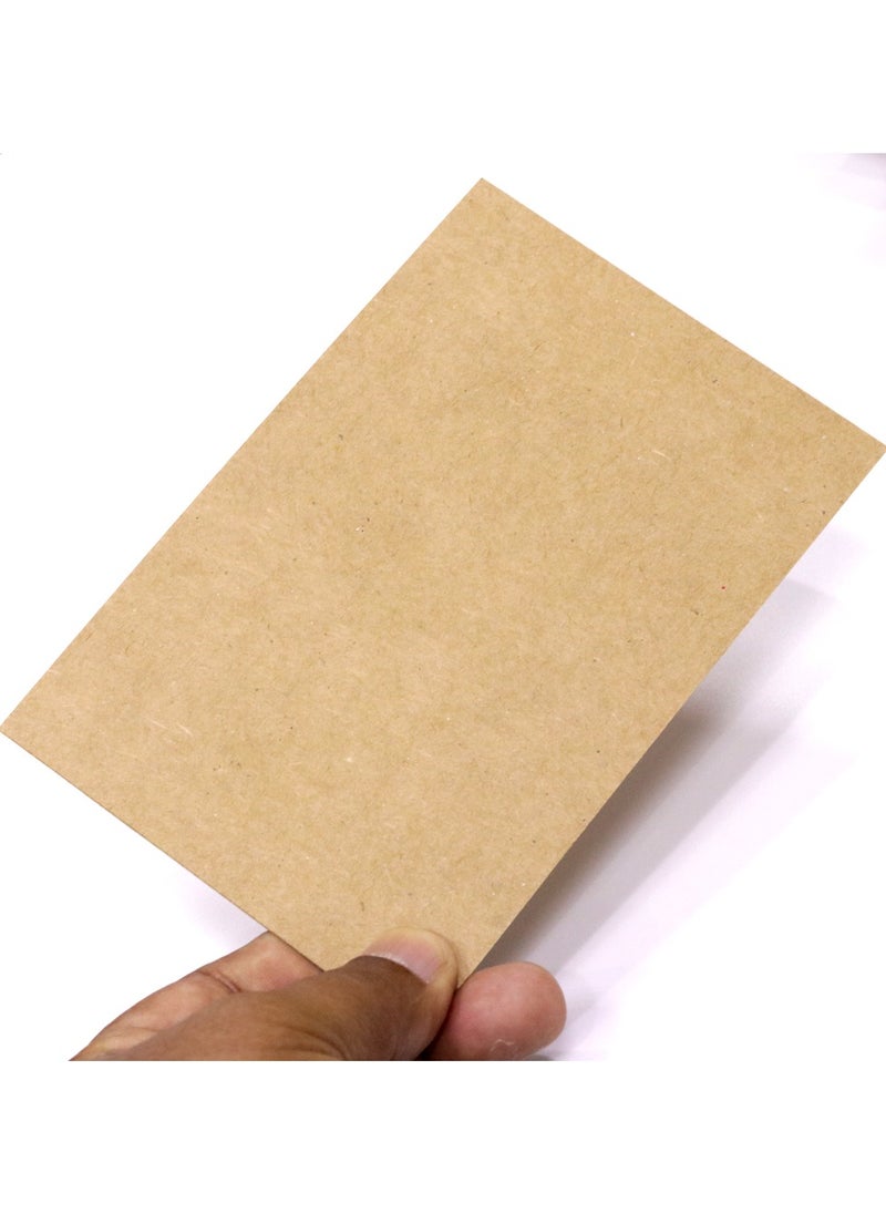 firstnock - A6 Kraft Card 10x15cm kraft cardstock 100 PCS blank kraft paper cards - Image 1