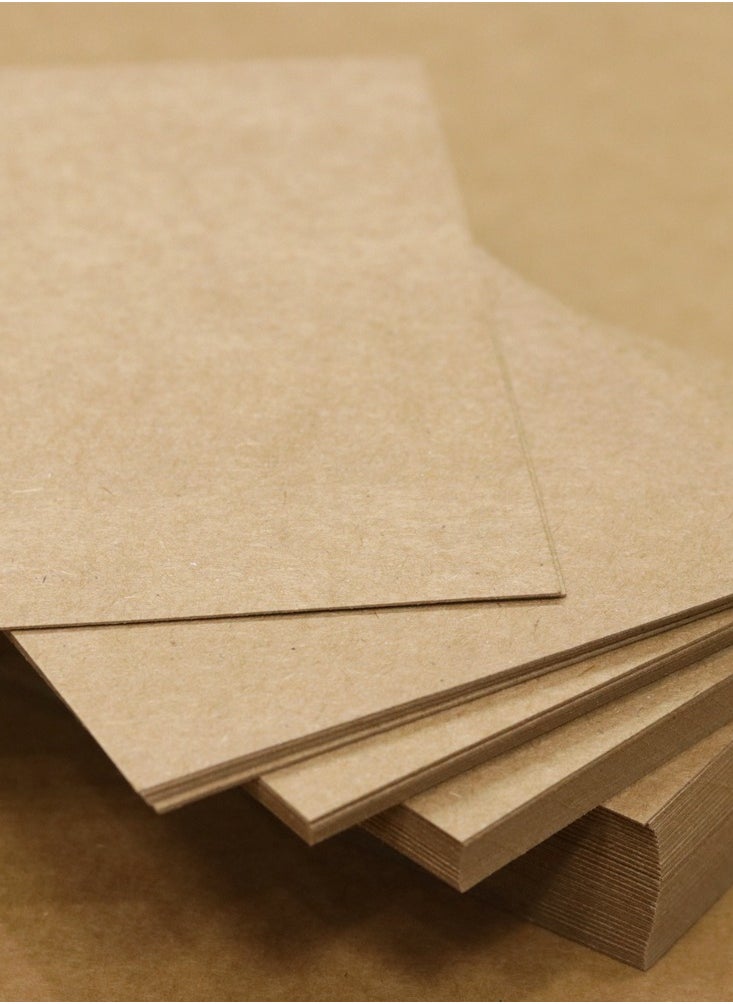 firstnock - A6 Kraft Card 10x15cm kraft cardstock 100 PCS blank kraft paper cards - Image 1