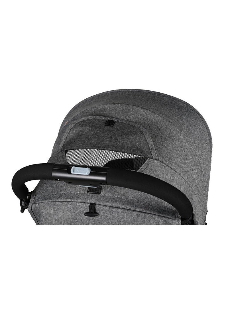 Kiko Travel Light Stroller 4 Wheels, 0 Months +, Grey - Image 2