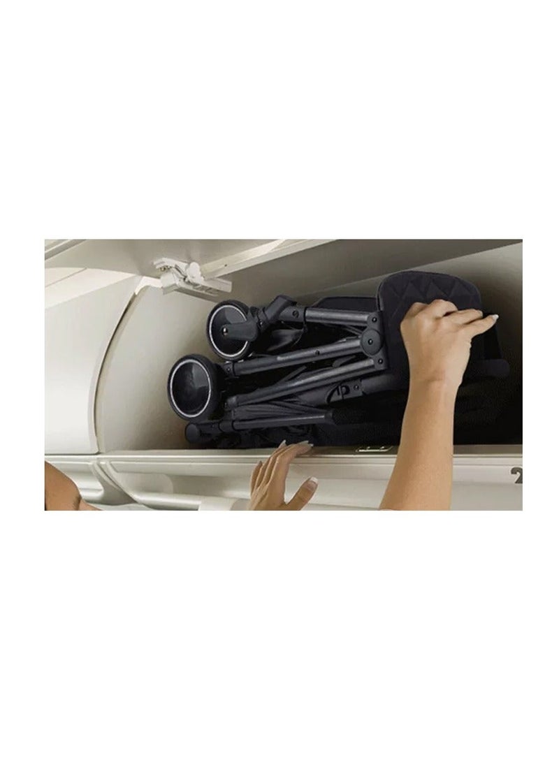 Kiko Travel Light Stroller 4 Wheels, 0 Months +, Grey - Image 3