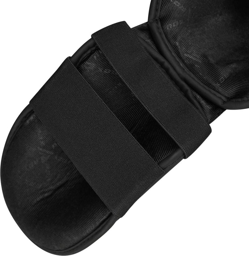 RDX Shin Guard for Muay Thai, Kickboxing, MMA Training, Maya Hide Leather Instep Leg Foam Pads for Martial Arts, Sparring, Gear for BJJ and Boxing - Image 3