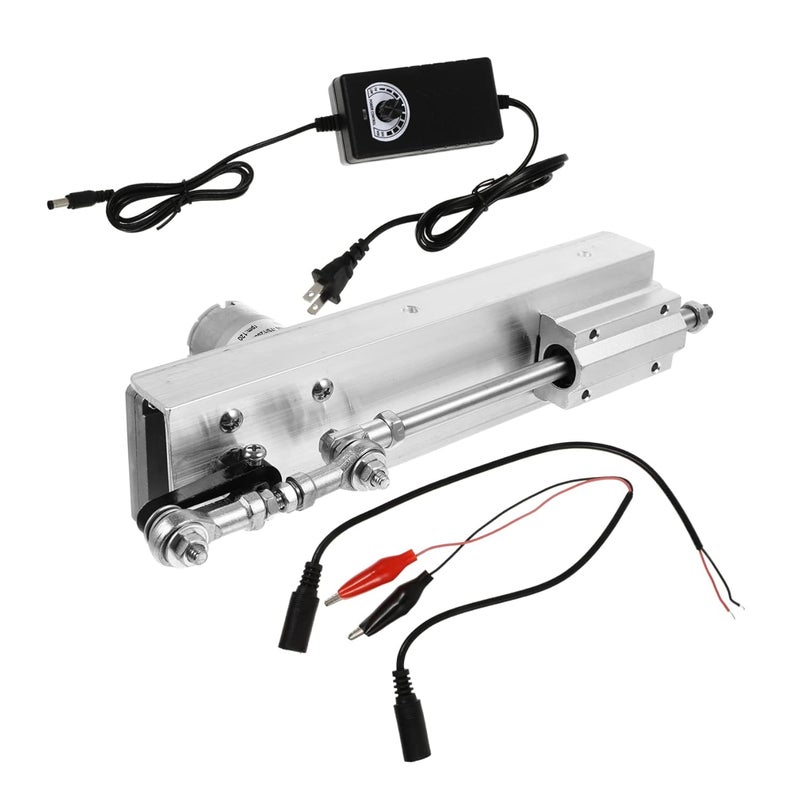 1Set Adjustable Linear Actuator with Speed Controller Telescopic Motor for DIY Projects Stroke Robust for Electric Beds Massage - Image 1
