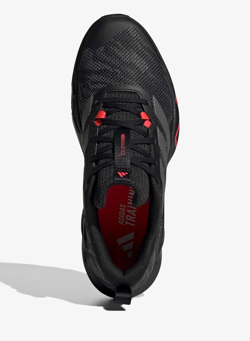 Adidas CBLACK/GREFIV/LUCRED Rapidmove Go Trainer for Men | Best Price UAE