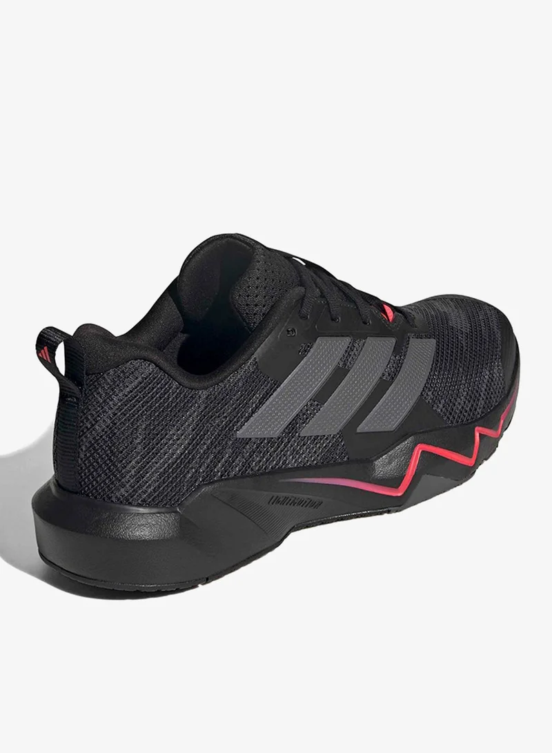 Adidas CBLACK/GREFIV/LUCRED Rapidmove Go Trainer for Men | Best Price UAE