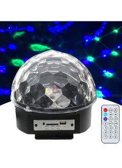 NAFO MP3 LED Crystal Magic Ball stage Light, bluetooth Disco DJ Party Lights Multicolour  - Image 1