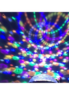 NAFO MP3 LED Crystal Magic Ball stage Light, bluetooth Disco DJ Party Lights Multicolour  - Image 3