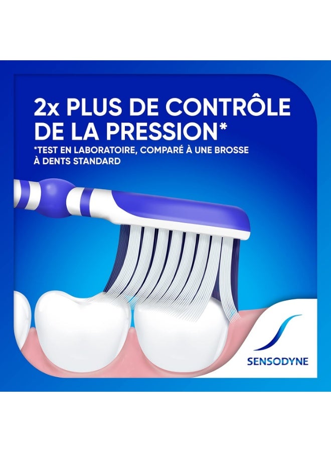 Sensodyne Extra Soft Toothbrush Repair&Protect For People With Sensitive Teeth Toothbrush Multi Color - Image 2