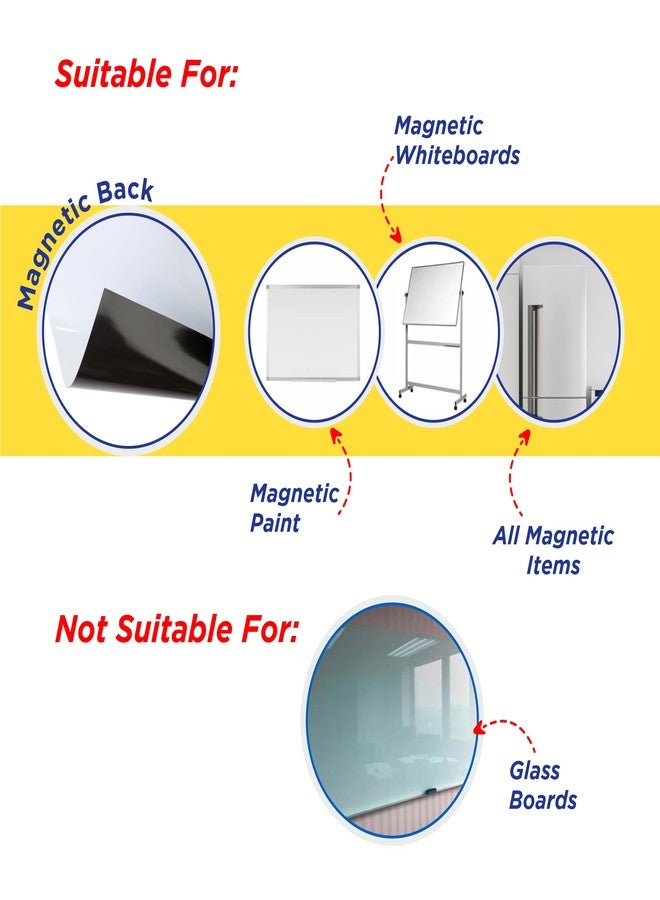 سولو ملاحظات لاصقة مغناطيسية للسبورة البيضاء من سولو (10×10 سم، عبوة من 5 قطع) - ملاحظات مغناطيسية متعددة الألوان قابلة لإعادة الاستخدام مع قلم مغناطيسي - مثالية للمكتب والمدرسة والتذكيرات وقوائم المهام - Image 4