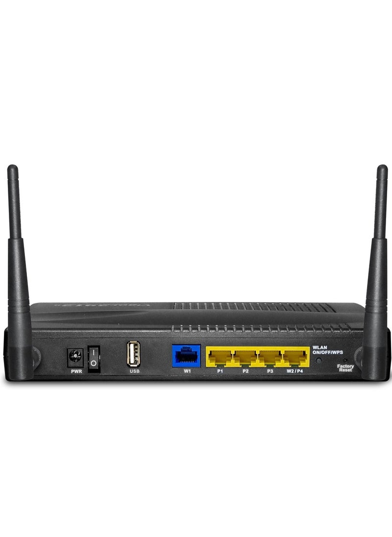 Draytek Vigor2915ac Dual-WAN Broadband Firewall VPN Router Black