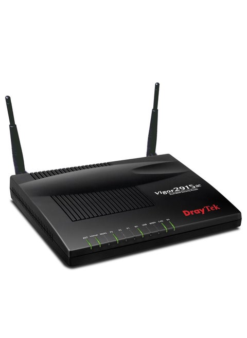 Draytek Vigor2915ac Dual-WAN Broadband Firewall VPN Router Black