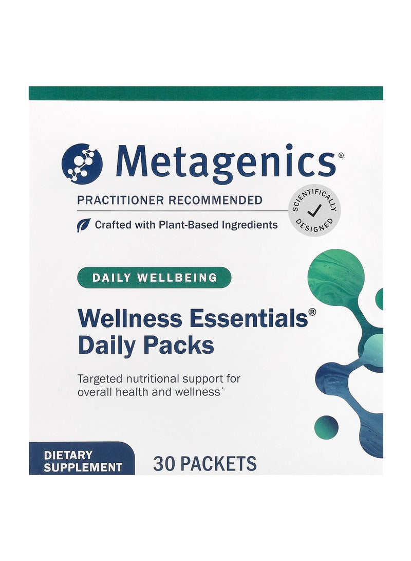 Metagenics Wellness Essentials® Daily Packs, 30 Packets