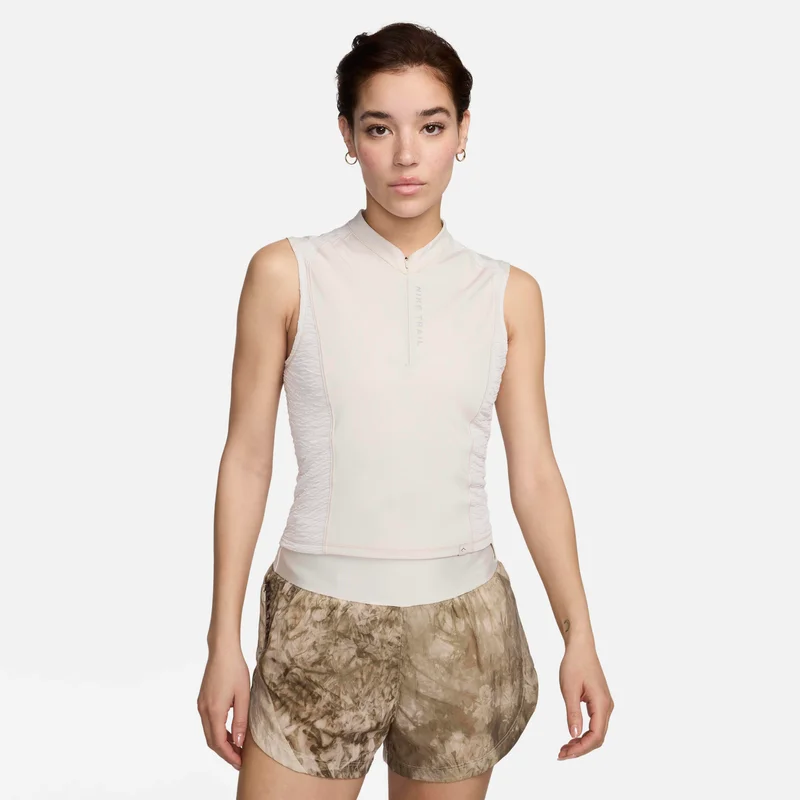 Nike White Women's Trail Dri-FIT Running Tank Top for Women | Best Price UAE