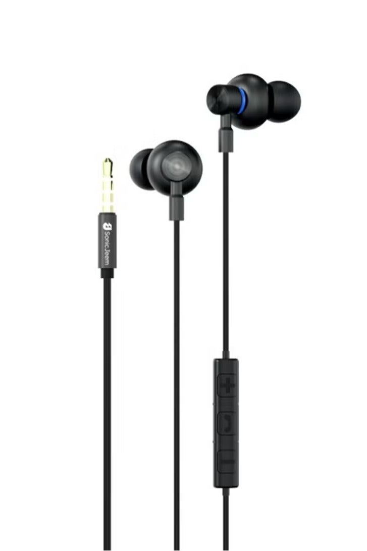 SONIC JEEM AE-Sonic Game Earphone Hifi Wired Earphones with the world's highest technology, built-in microphone with a smart chip, high-definition noise cancellation - Image 1