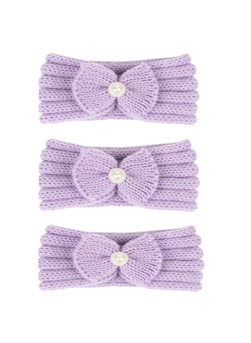 Y&D 3 Piece Baby Knitted Protective Headscarf - Image 1