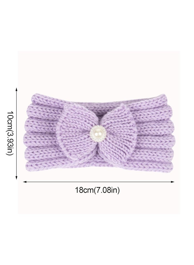 Y&D 3 Piece Baby Knitted Protective Headscarf - Image 4
